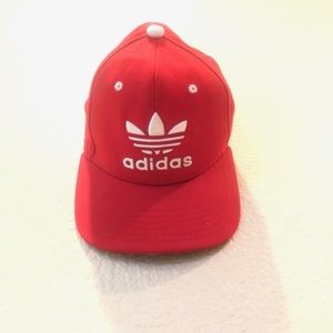 Red Snap Back adidas hat